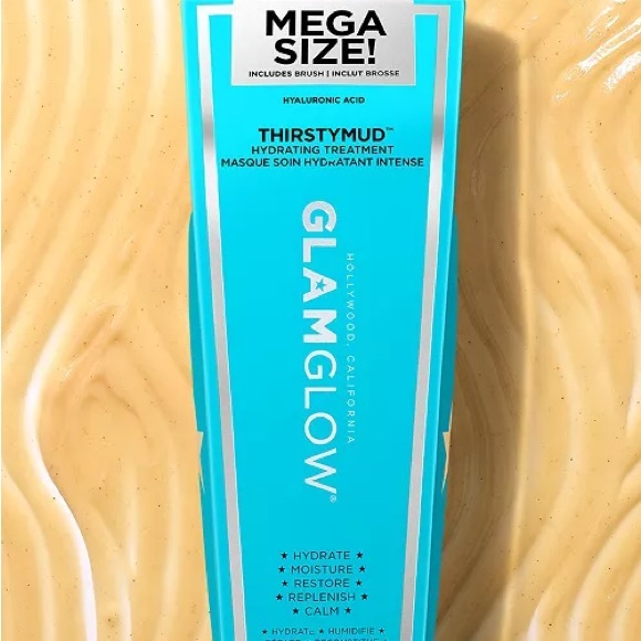GLAMGLOW ThirstyMud Hydrating Treatment - Exp 24M.
